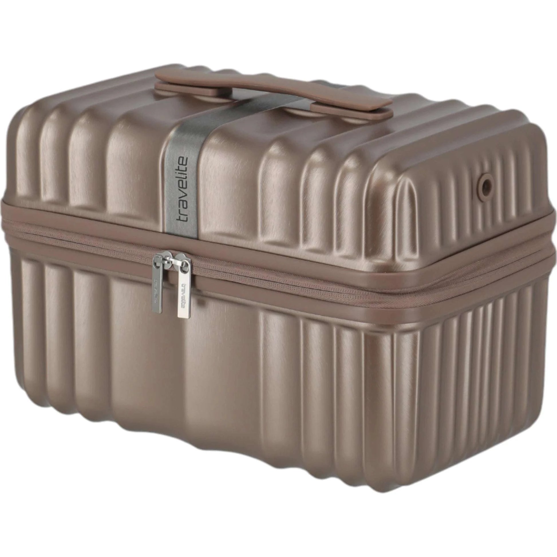 Travelite Paros Beauty Case 38 cm -Cappuccino KOFFER-PLUS.COM