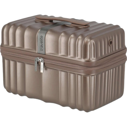 Travelite Paros Beauty Case 38 cm -Cappuccino KOFFER-PLUS.COM