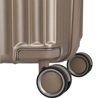 Travelite Paros 4-Rad Bordtrolley S 55 cm -Cappuccino KOFFER-PLUS.COM