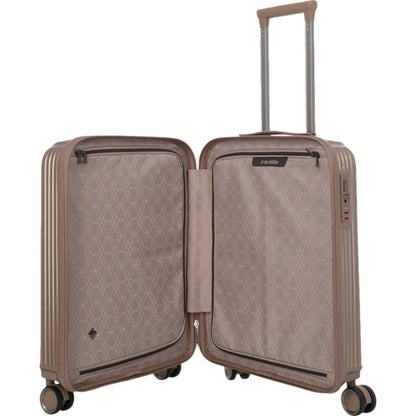 Travelite Paros 4-Rad Bordtrolley S 55 cm -Cappuccino KOFFER-PLUS.COM