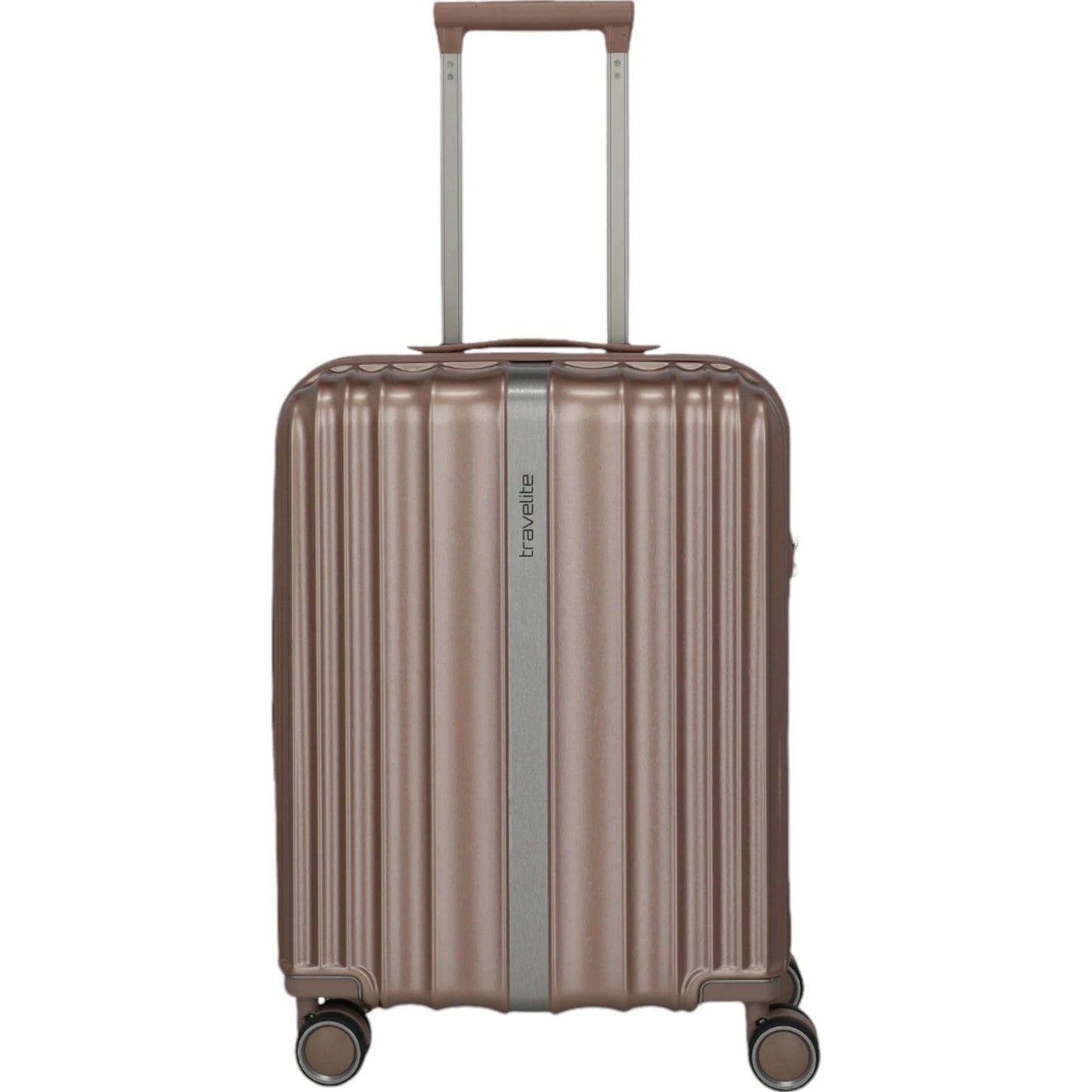 Travelite Paros 4-Rad Bordtrolley S 55 cm -Cappuccino KOFFER-PLUS.COM