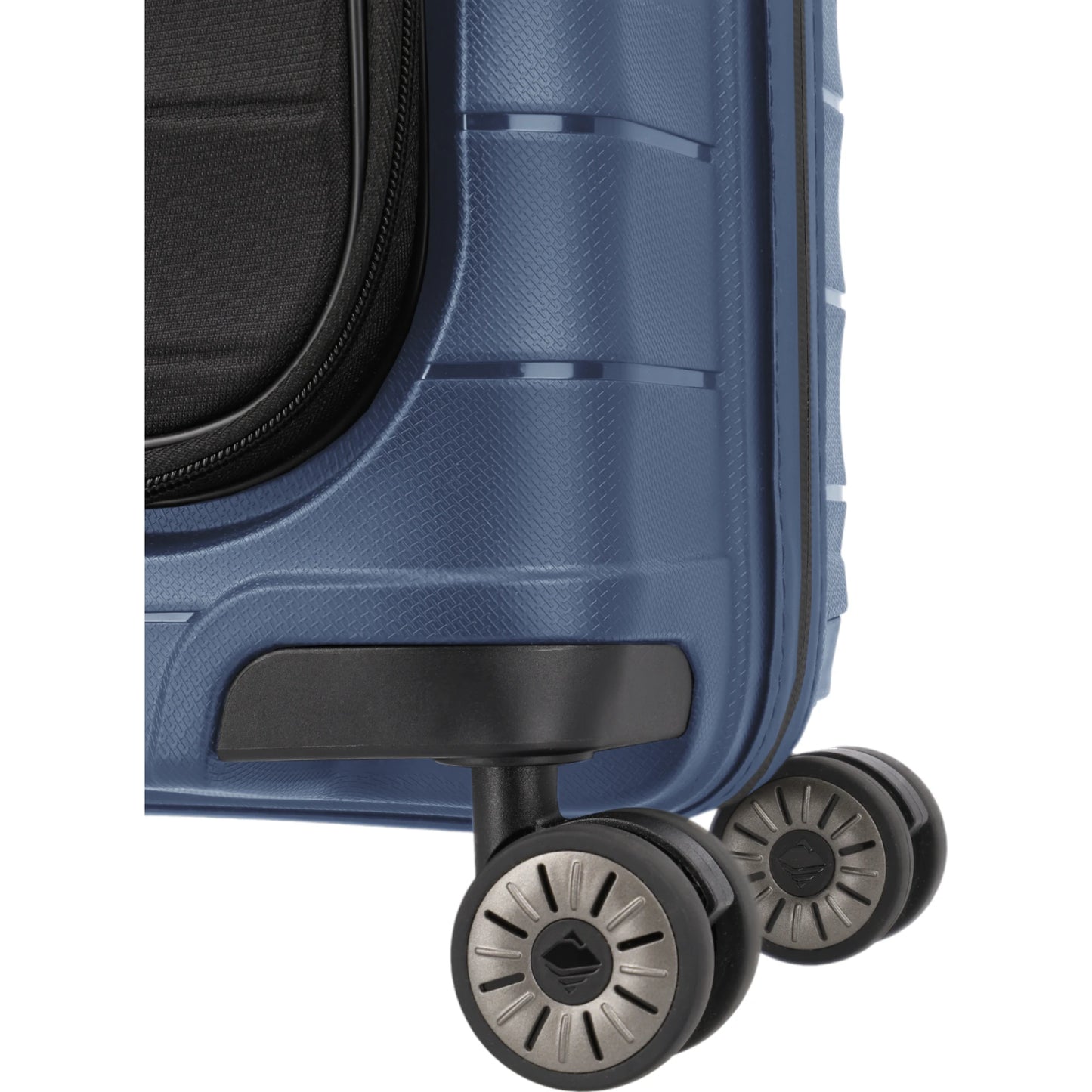 Travelite Mooby  4-Rollen-Handgepäcktrolley mit Vortasche 55 cm -Marin KOFFER-PLUS.COM