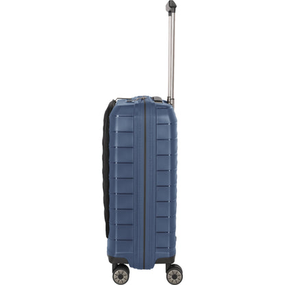 Travelite Mooby  4-Rollen-Handgepäcktrolley mit Vortasche 55 cm -Marin KOFFER-PLUS.COM