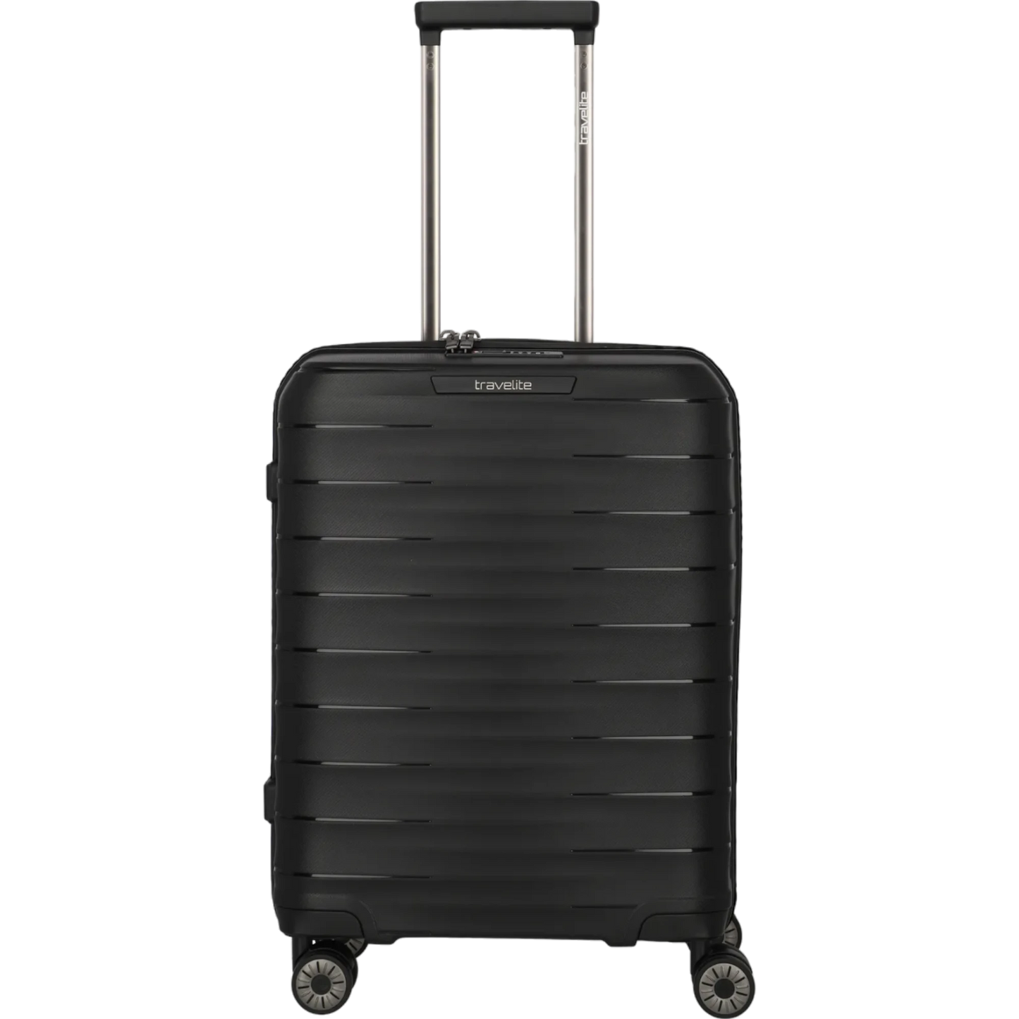 Travelite Mooby  4-Rollen-Handgepäcktrolley 55 cm -Schwarz KOFFER-PLUS.COM