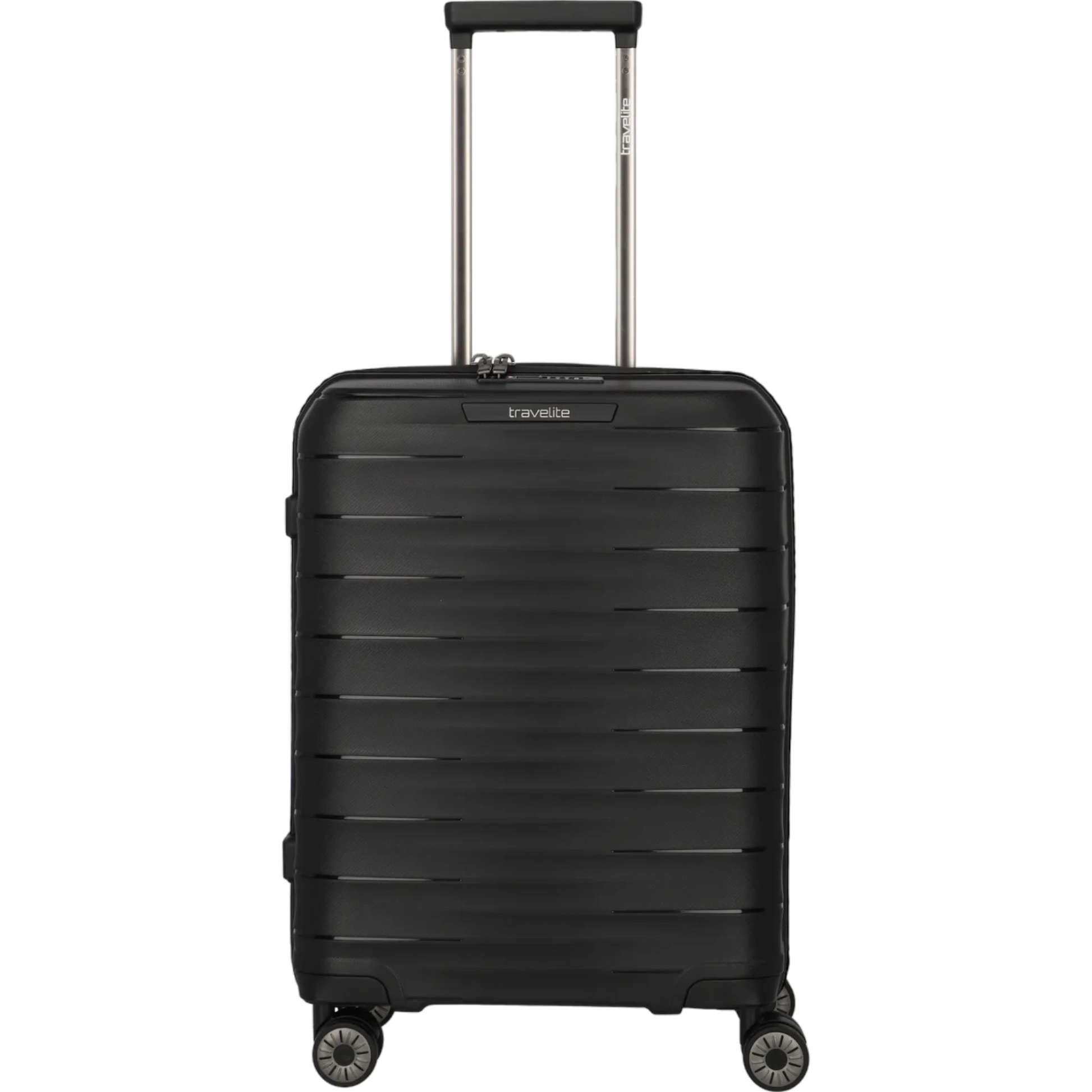 Travelite Mooby  4-Rollen-Handgepäcktrolley 55 cm -Schwarz KOFFER-PLUS.COM