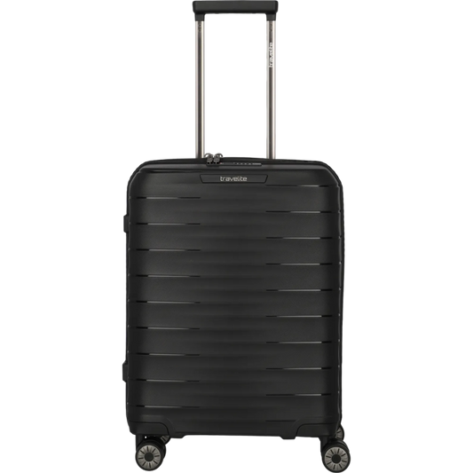 Travelite Mooby  4-Rollen-Handgepäcktrolley 55 cm -Schwarz KOFFER-PLUS.COM