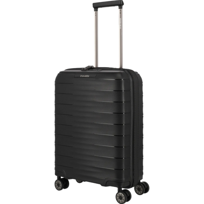 Travelite Mooby  4-Rollen-Handgepäcktrolley 55 cm -Schwarz KOFFER-PLUS.COM