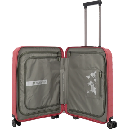 Travelite Mooby  4-Rollen-Handgepäcktrolley 55 cm -Rot KOFFER-PLUS.COM