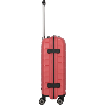 Travelite Mooby  4-Rollen-Handgepäcktrolley 55 cm -Rot KOFFER-PLUS.COM