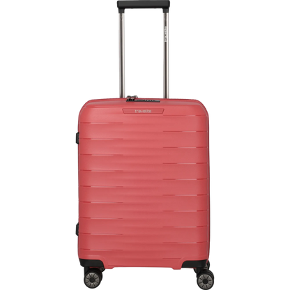 Travelite Mooby  4-Rollen-Handgepäcktrolley 55 cm -Rot KOFFER-PLUS.COM