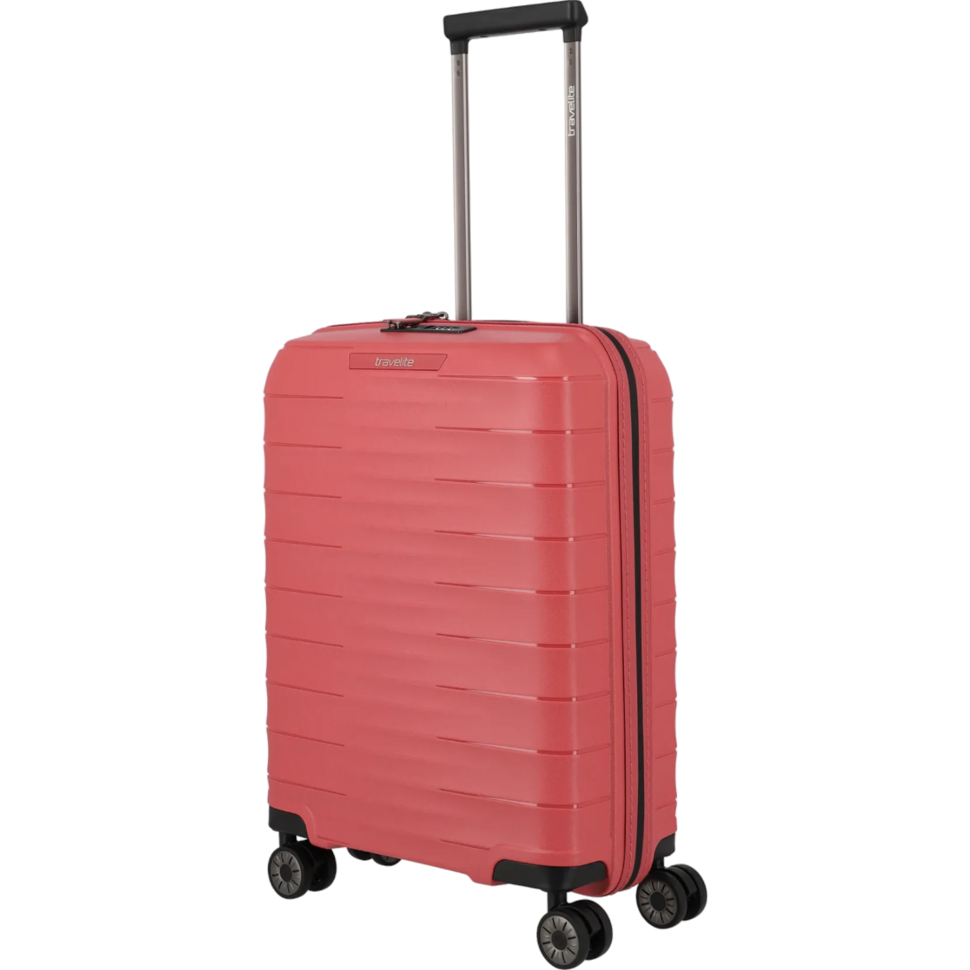 Travelite Mooby  4-Rollen-Handgepäcktrolley 55 cm -Rot KOFFER-PLUS.COM