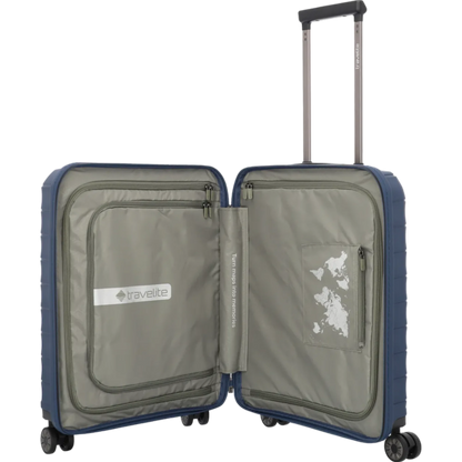 Travelite Mooby  4-Rollen-Handgepäcktrolley 55 cm -Marine KOFFER-PLUS.COM