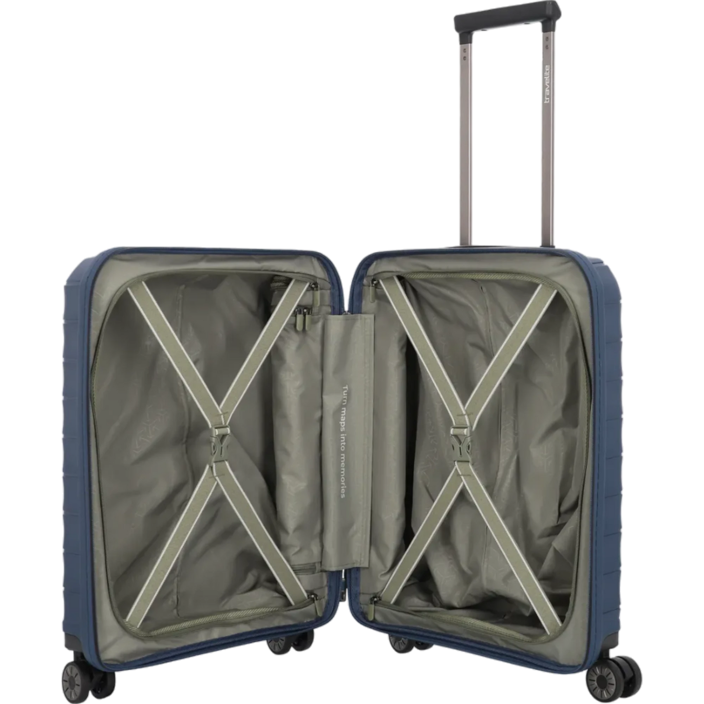 Travelite Mooby  4-Rollen-Handgepäcktrolley 55 cm -Marine KOFFER-PLUS.COM