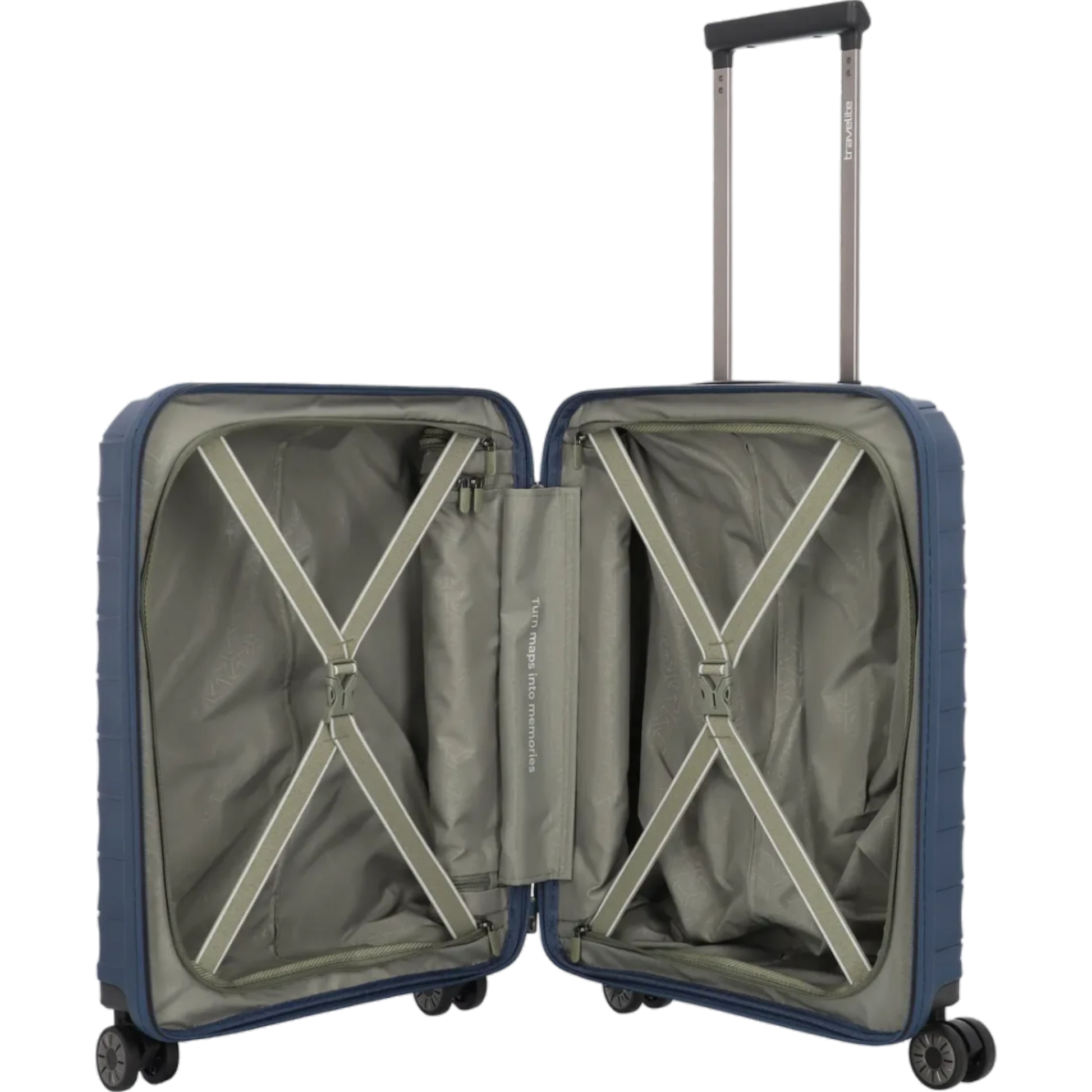 Travelite Mooby  4-Rollen-Handgepäcktrolley 55 cm -Marine KOFFER-PLUS.COM