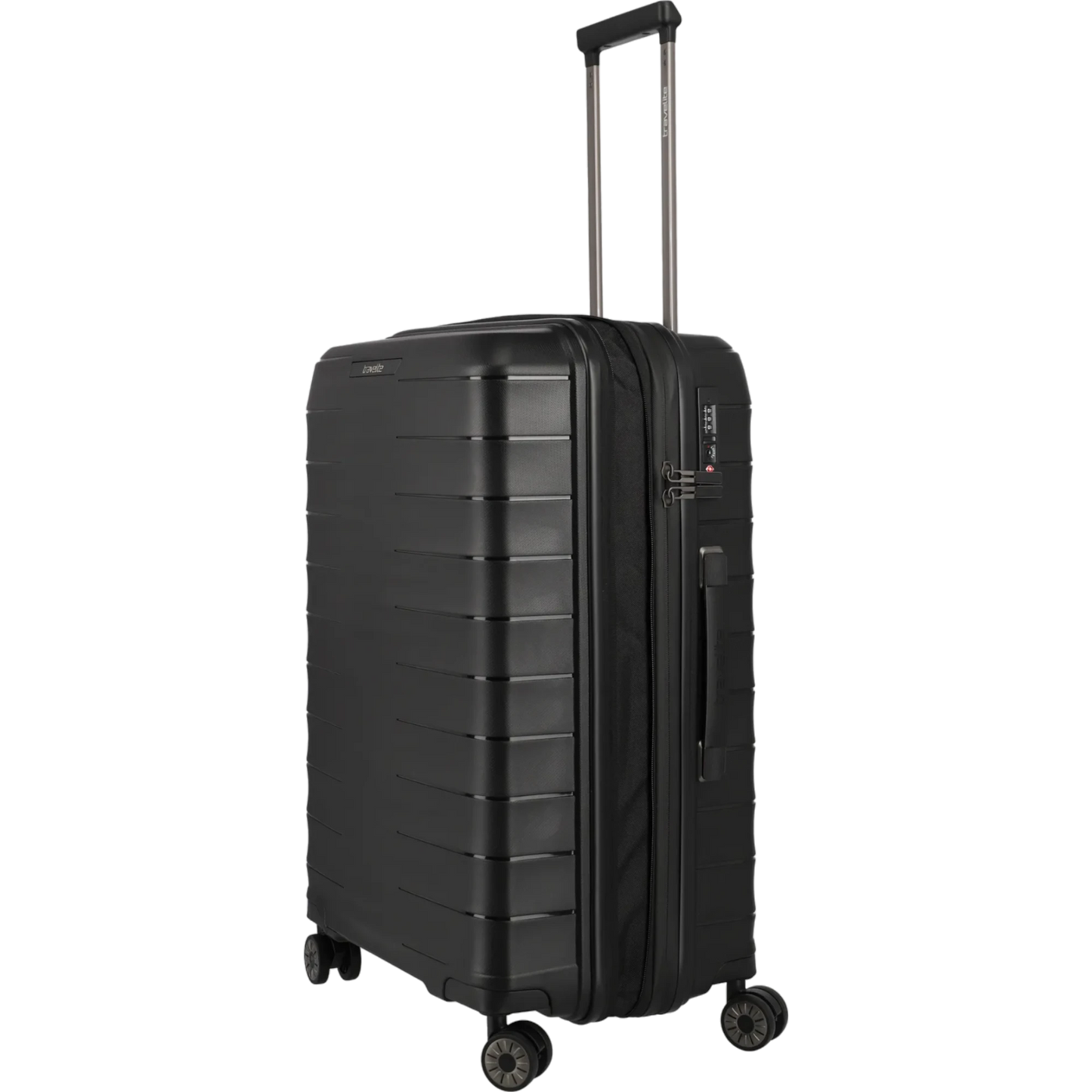 Travelite Mooby  4-Rollen-Trolley 66 cm -Schwarz KOFFER-PLUS.COM