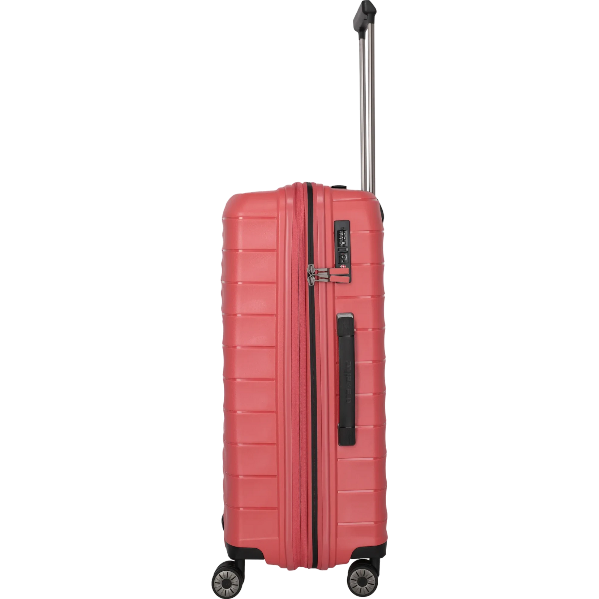 Travelite Mooby  4-Rollen-Trolley 66 cm -Rot KOFFER-PLUS.COM