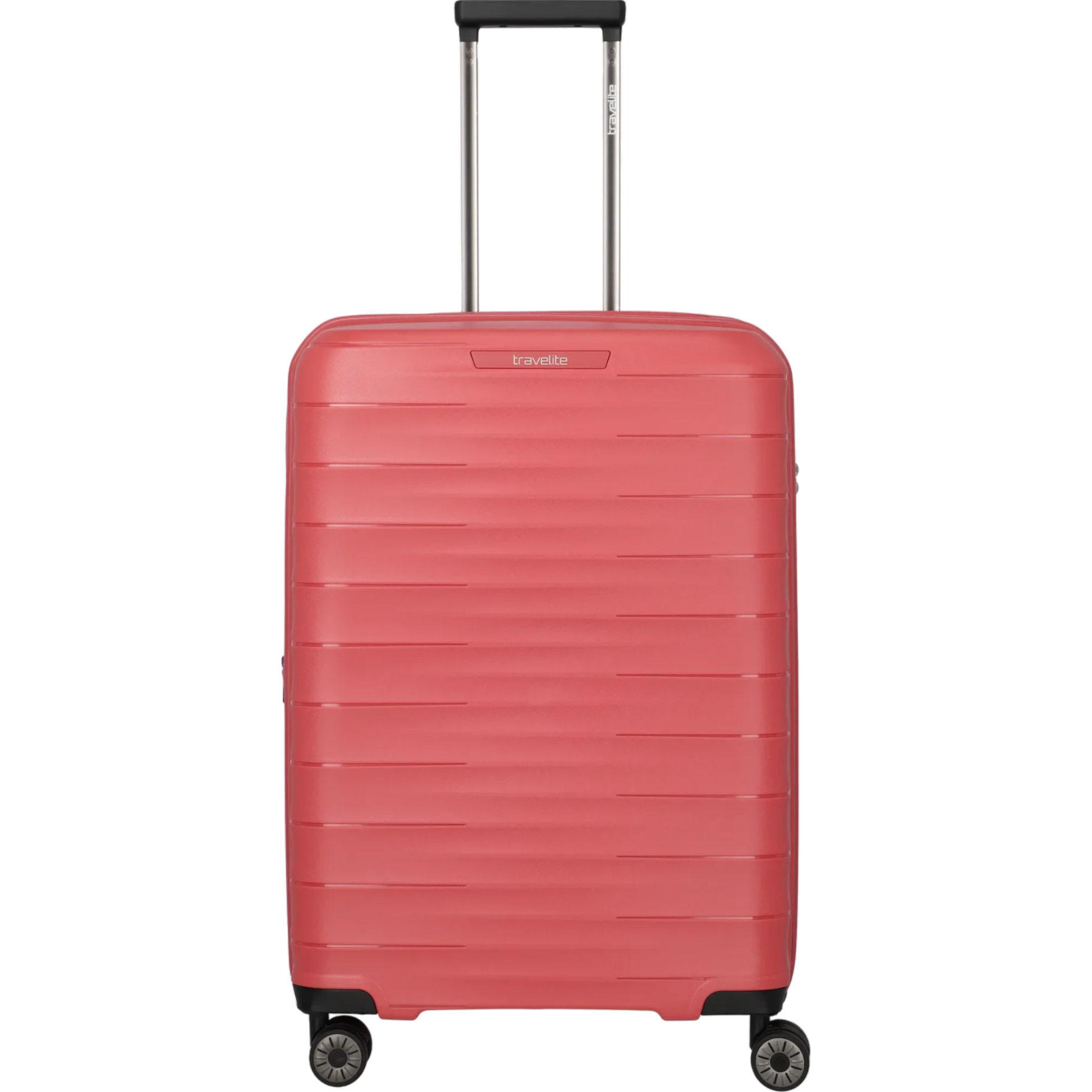 Travelite Mooby  4-Rollen-Trolley 66 cm -Rot KOFFER-PLUS.COM