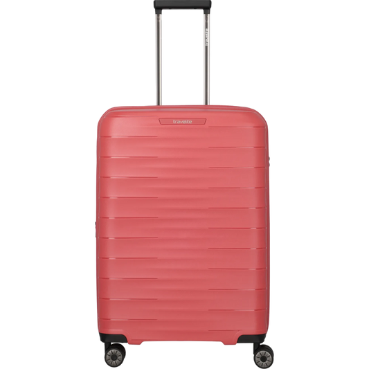 Travelite Mooby  4-Rollen-Trolley 66 cm -Rot KOFFER-PLUS.COM