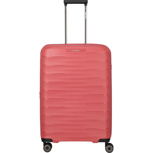 Travelite Mooby  4-Rollen-Trolley 66 cm -Rot