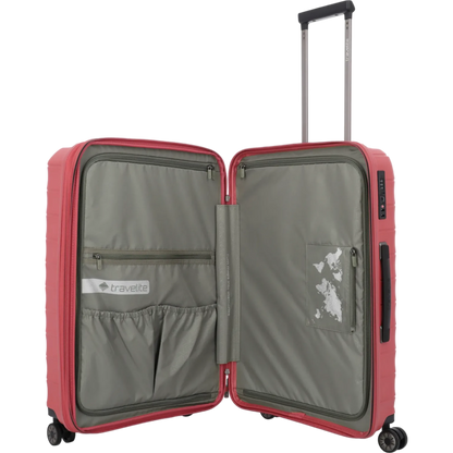 Travelite Mooby  4-Rollen-Kofferset 3tlg. L/M/S -Rot KOFFER-PLUS.COM