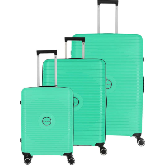 Travelite Orbita 4-Rollen-Trolleyset 3tlg. L/M/S -Grün KOFFER-PLUS.COM