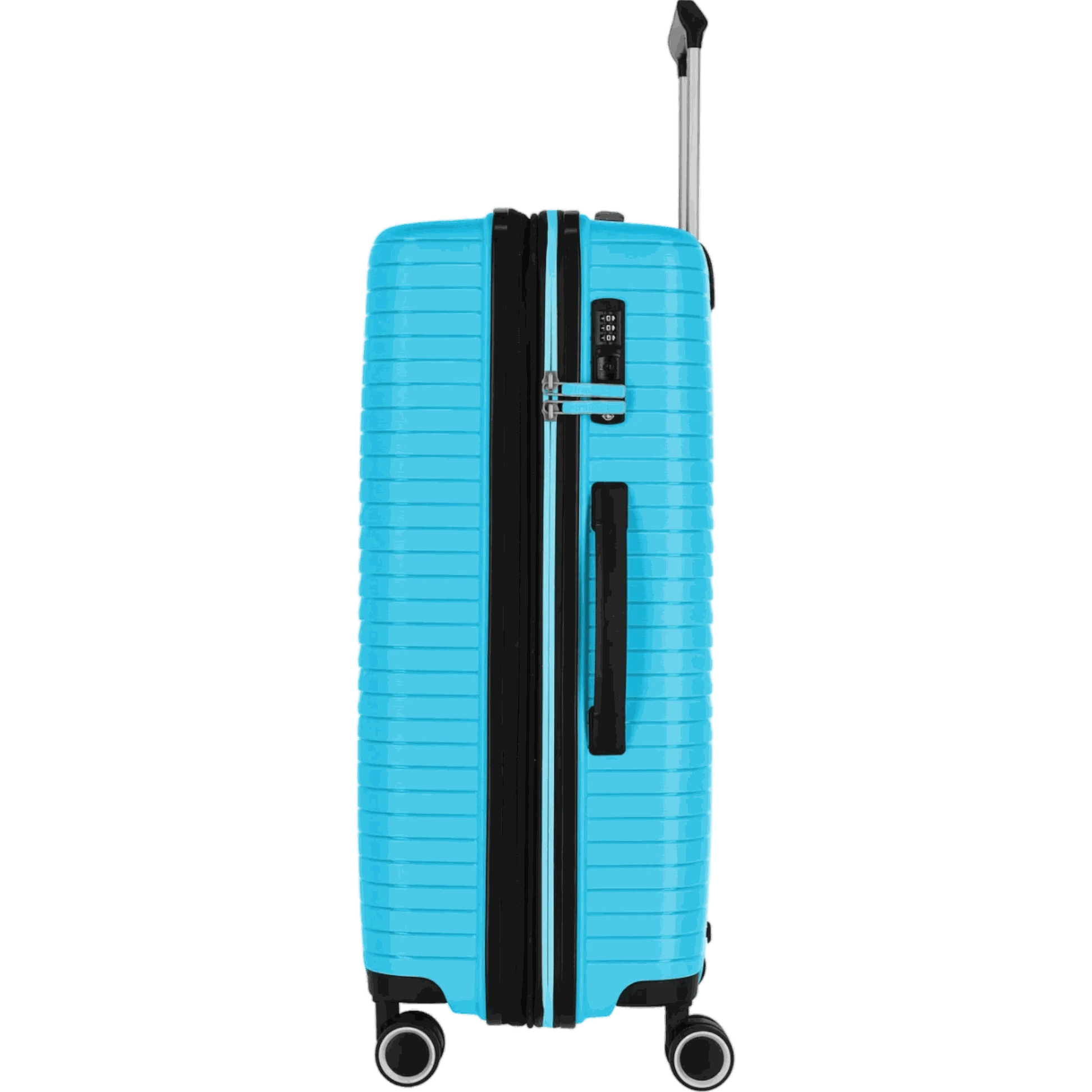 Travelite Orbita 4-Rollen-Trolley M 67 cm -Türkis KOFFER-PLUS.COM