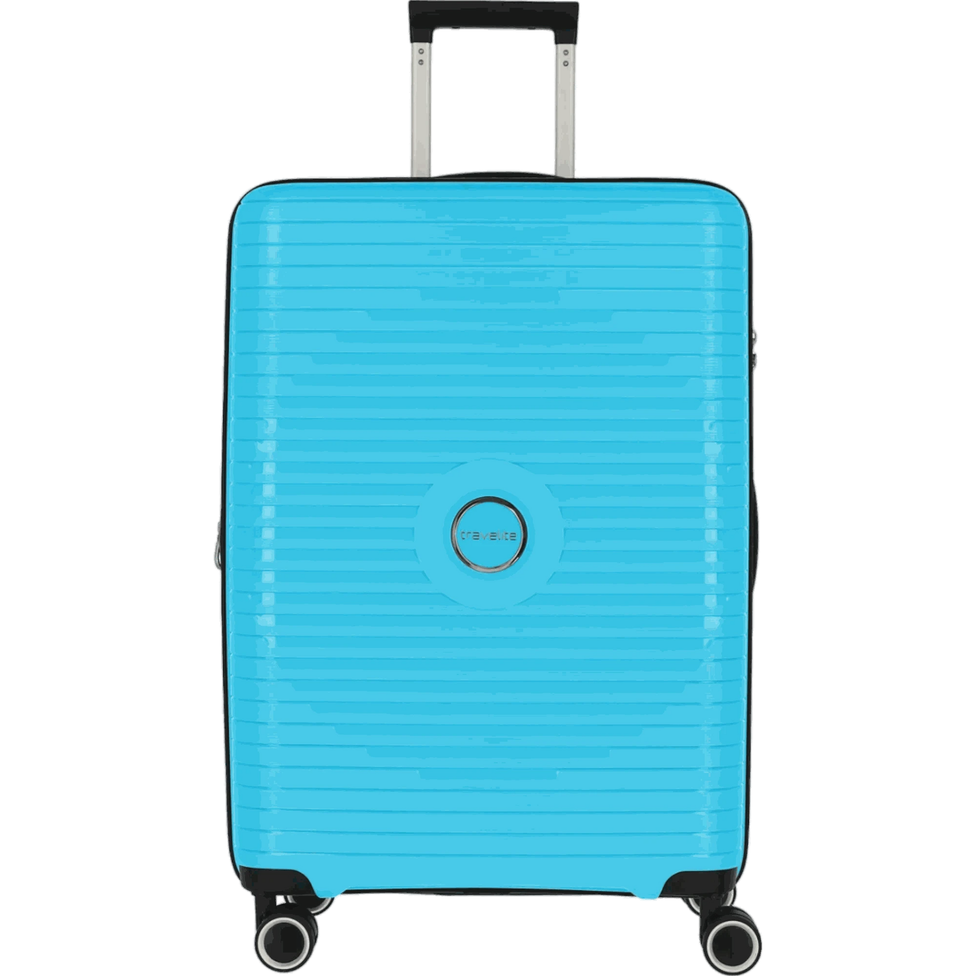 Travelite Orbita 4-Rollen-Trolley M 67 cm -Türkis KOFFER-PLUS.COM