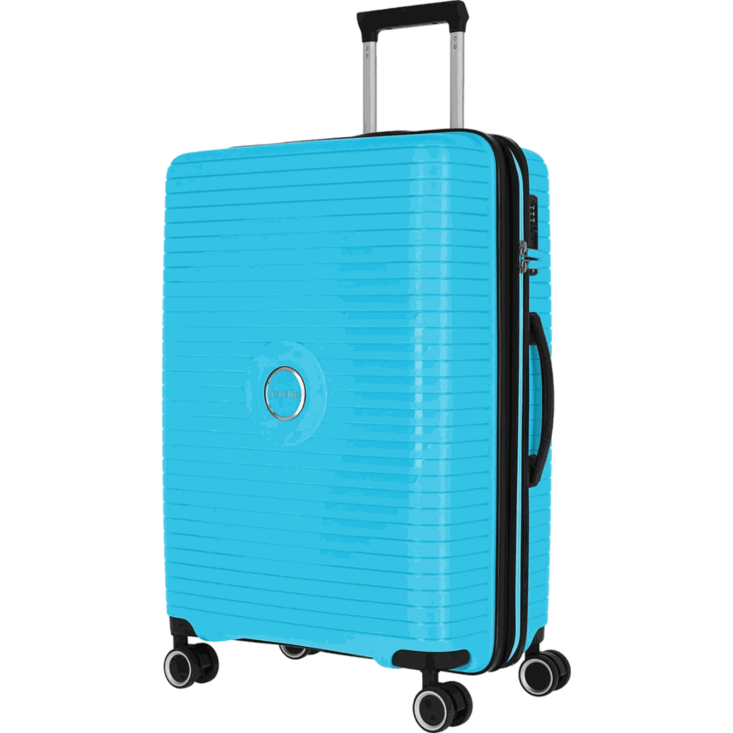 Travelite Orbita 4-Rollen-Trolley M 67 cm -Türkis KOFFER-PLUS.COM