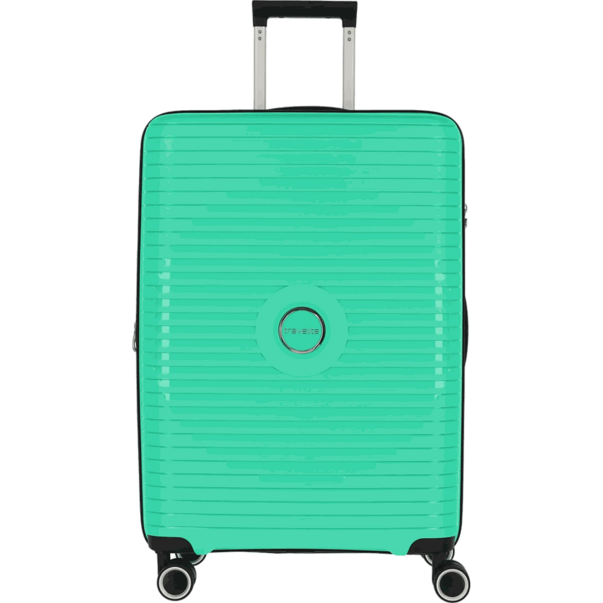 Travelite Orbita 4-Rolen-Trolley M 67 cm -Grün KOFFER-PLUS.COM