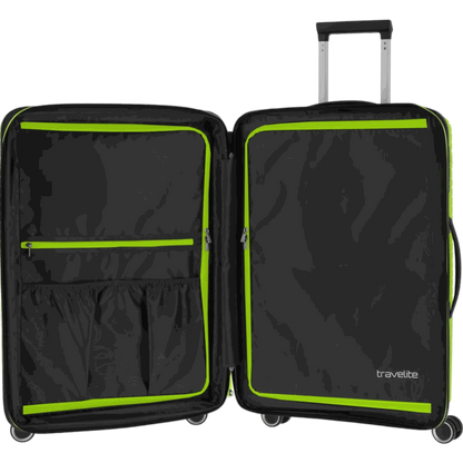 Travelite Orbita 4-Rolen-Trolley M 67 cm -Limone KOFFER-PLUS.COM