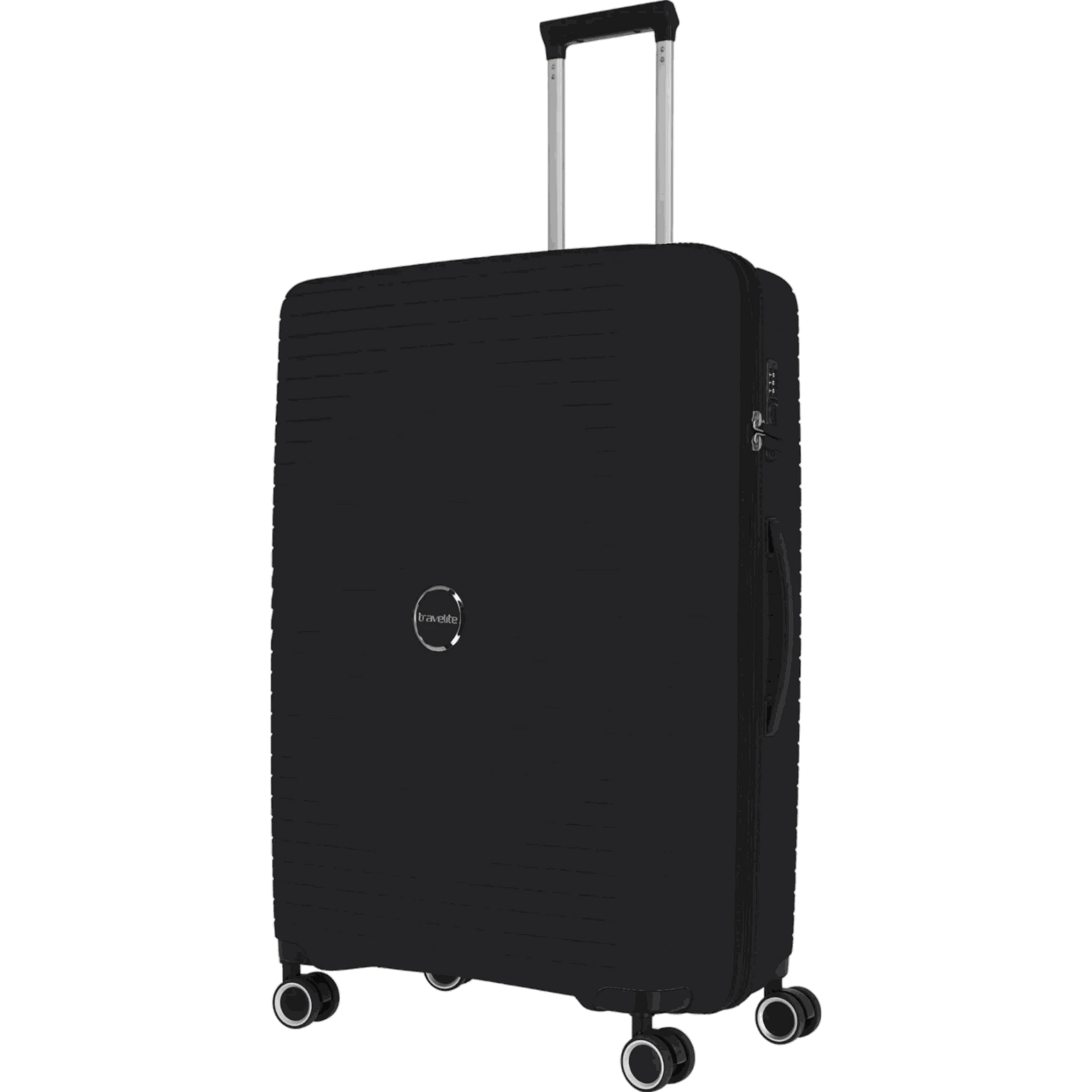 Travelite Orbita 4-Rollen-Trolley L 77 cm -Schwarz KOFFER-PLUS.COM