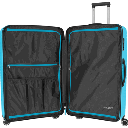 Travelite Orbita 4-Rollen-Trolleyset 3tlg. L/M/S -Türkis KOFFER-PLUS.COM