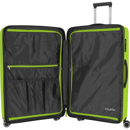 Travelite Orbita 4-Rollen-Trolley L 77 cm -Limone KOFFER-PLUS.COM