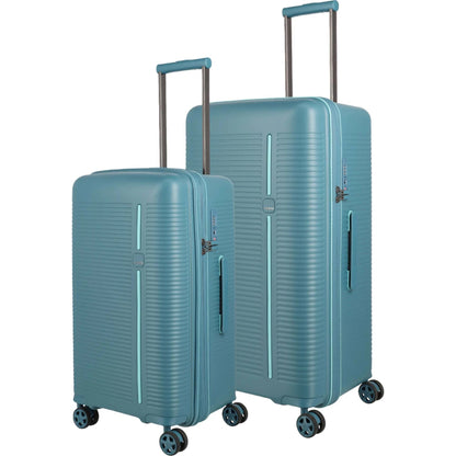 Travelite Roomer 4-Rollen-Koffer Trunk Set 2tlg. L/M -Aqua KOFFER-PLUS.COM