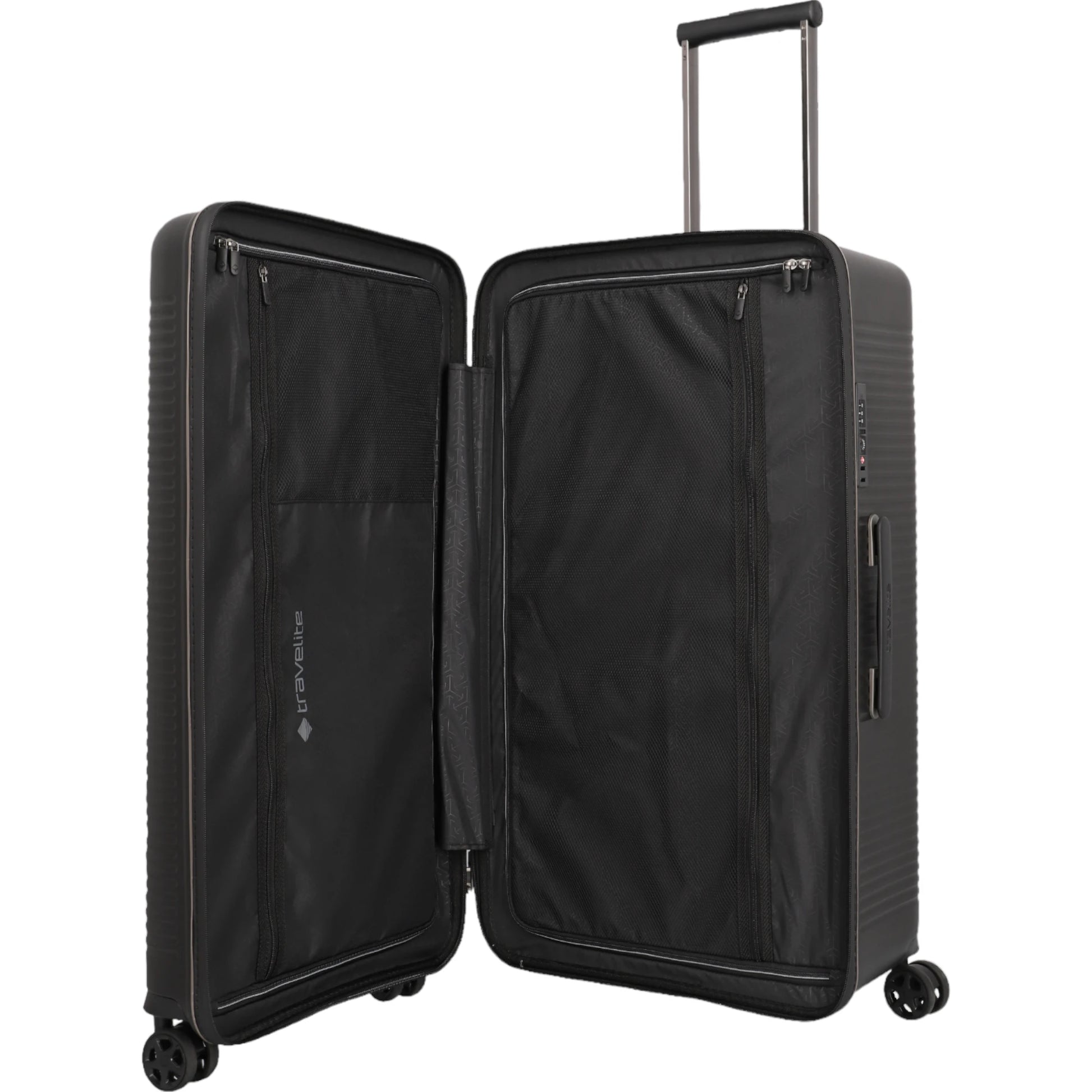 Travelite Roomer 4-Rollen-Koffer Trunk L 78 cm -Schwarz KOFFER-PLUS.COM