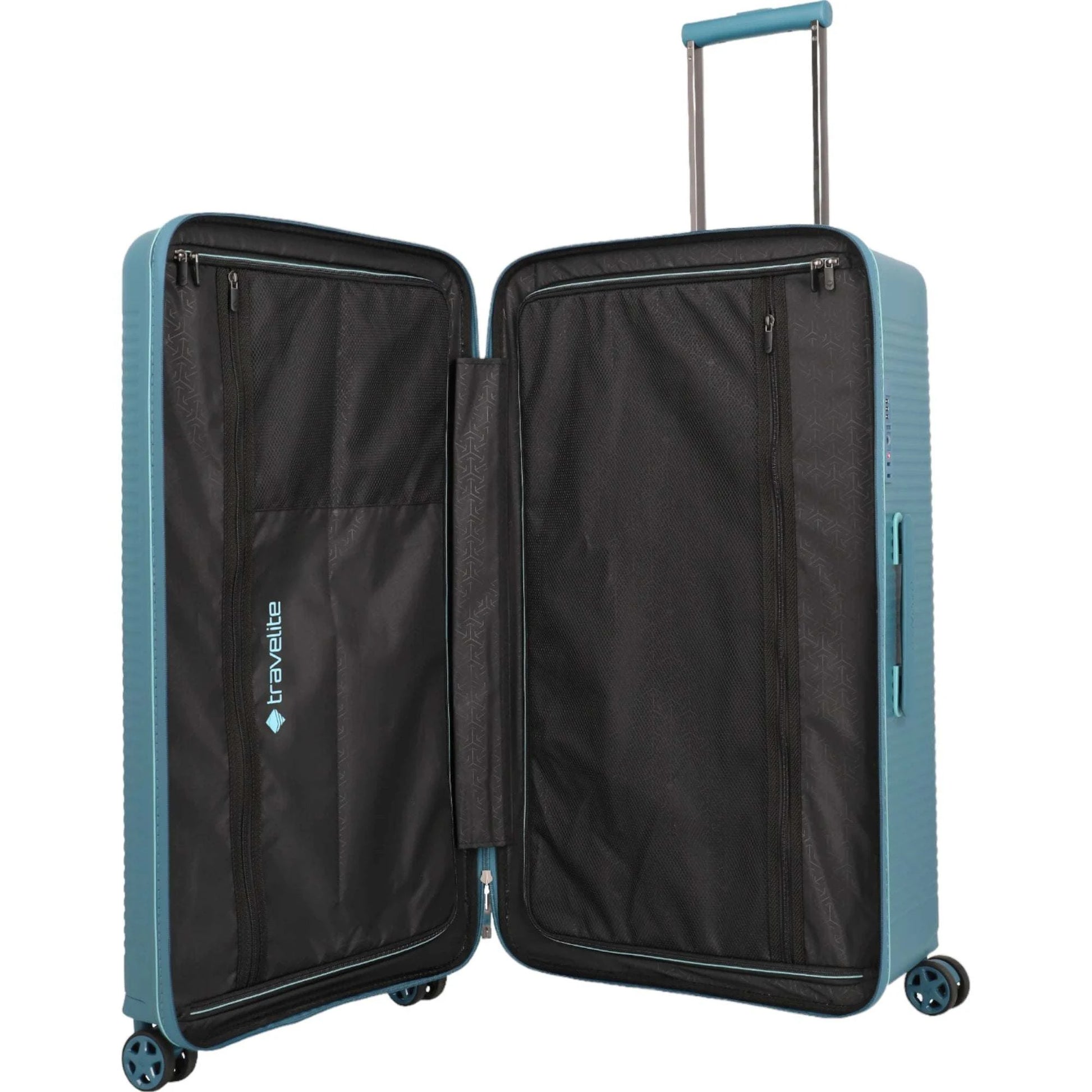 Travelite Roomer 4-Rollen-Koffer Trunk L 78 cm -Aqua KOFFER-PLUS.COM