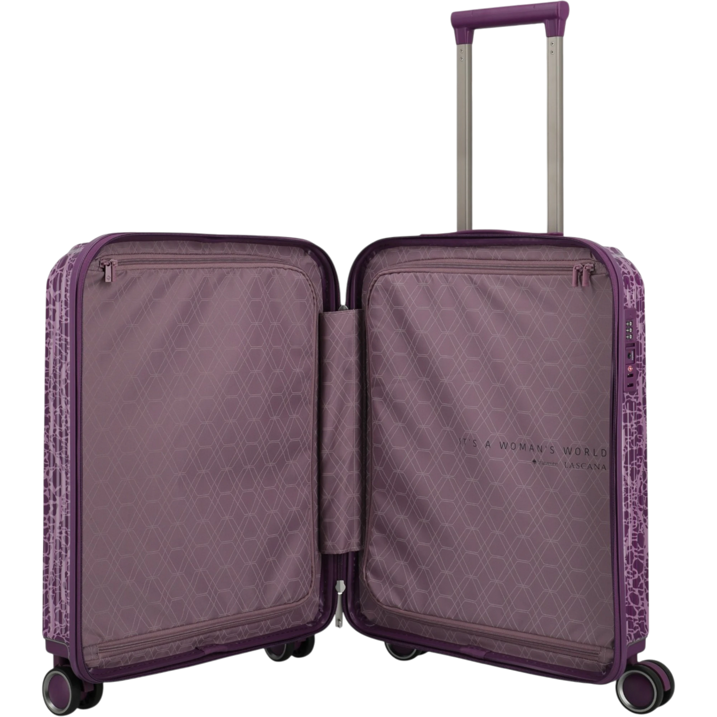 Travelite Lascana Edition 4-Rollen-Bordtrolley S 55 cm -Plum KOFFER-PLUS.COM