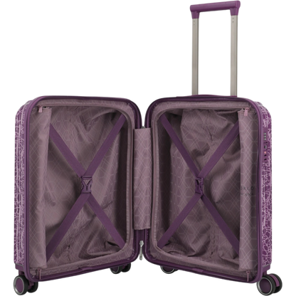 Travelite Lascana Edition 4-Rollen-Bordtrolley S 55 cm -Plum KOFFER-PLUS.COM