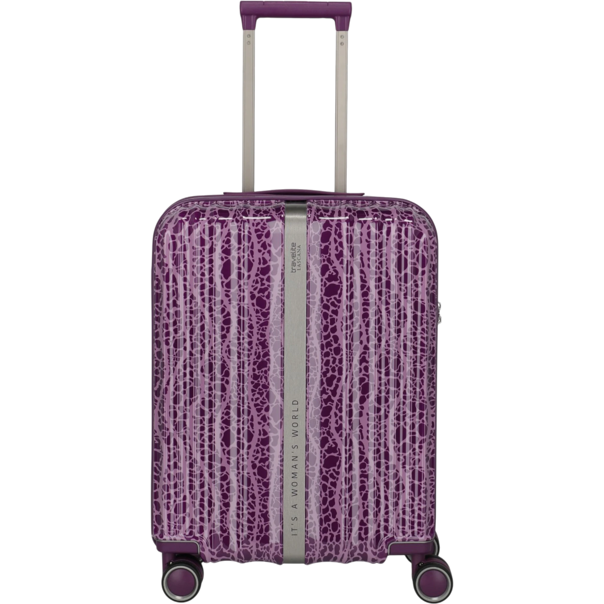 Travelite Lascana Edition 4-Rollen-Bordtrolley S 55 cm -Plum KOFFER-PLUS.COM
