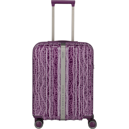 Travelite Lascana Edition 4-Rollen-Bordtrolley S 55 cm -Plum KOFFER-PLUS.COM
