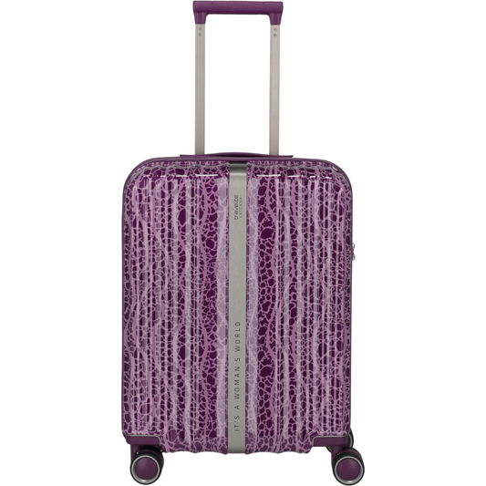 Travelite Lascana Edition 4-Rollen-Bordtrolley S 55 cm -Plum KOFFER-PLUS.COM