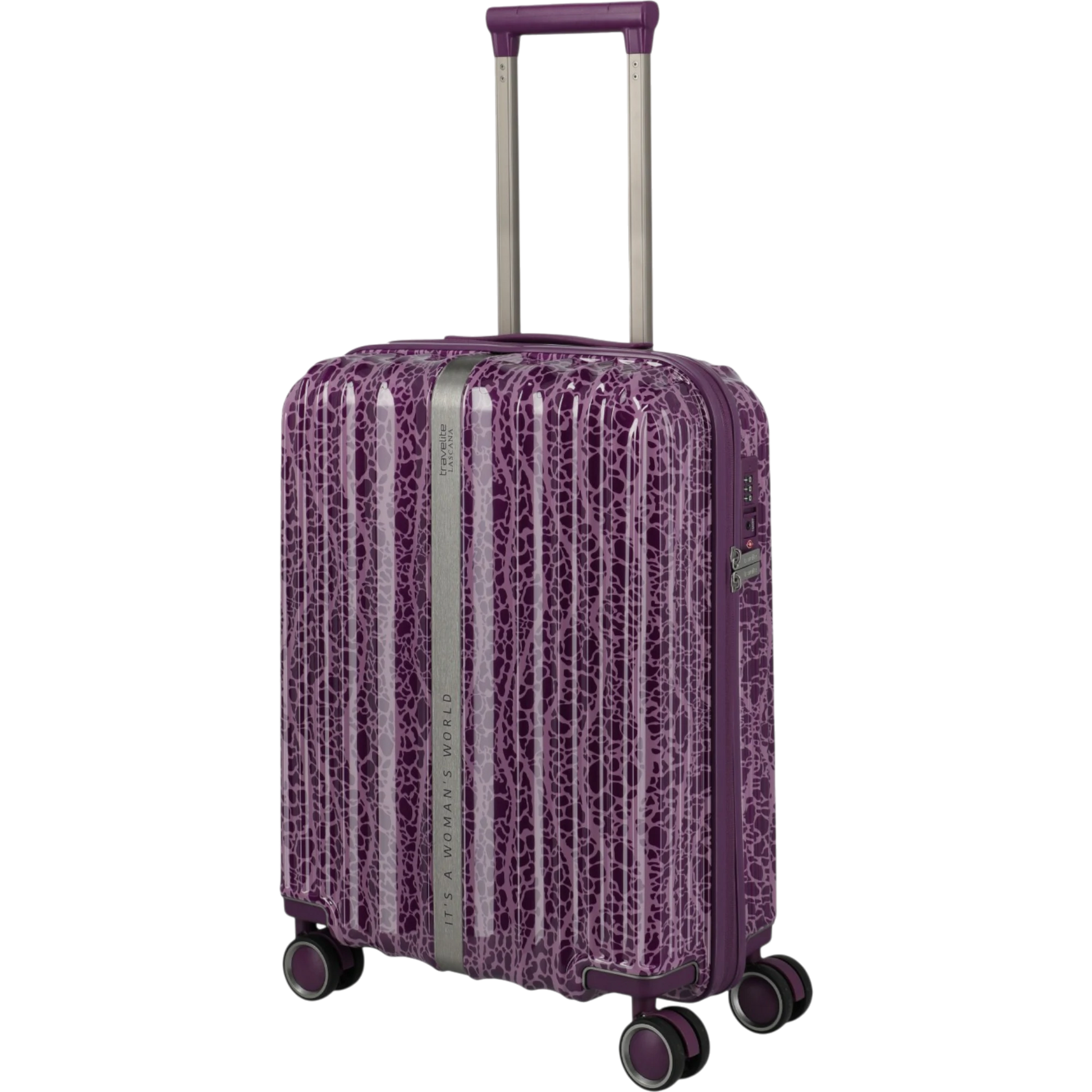 Travelite Lascana Edition 4-Rollen-Bordtrolley S 55 cm -Plum KOFFER-PLUS.COM