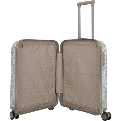 Travelite Lascana Edition 4-Rollen-Bordtrolley S 55 cm -Champagne KOFFER-PLUS.COM