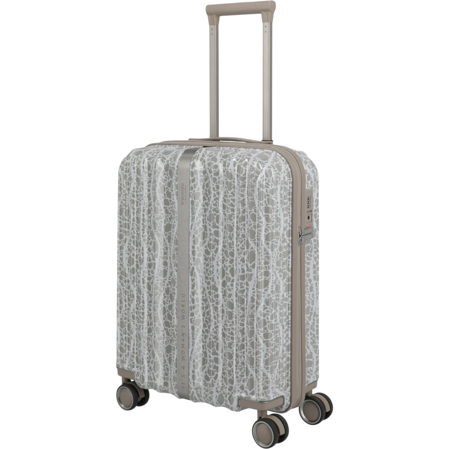 Travelite Lascana Edition 4-Rollen-Bordtrolley S 55 cm -Champagne KOFFER-PLUS.COM