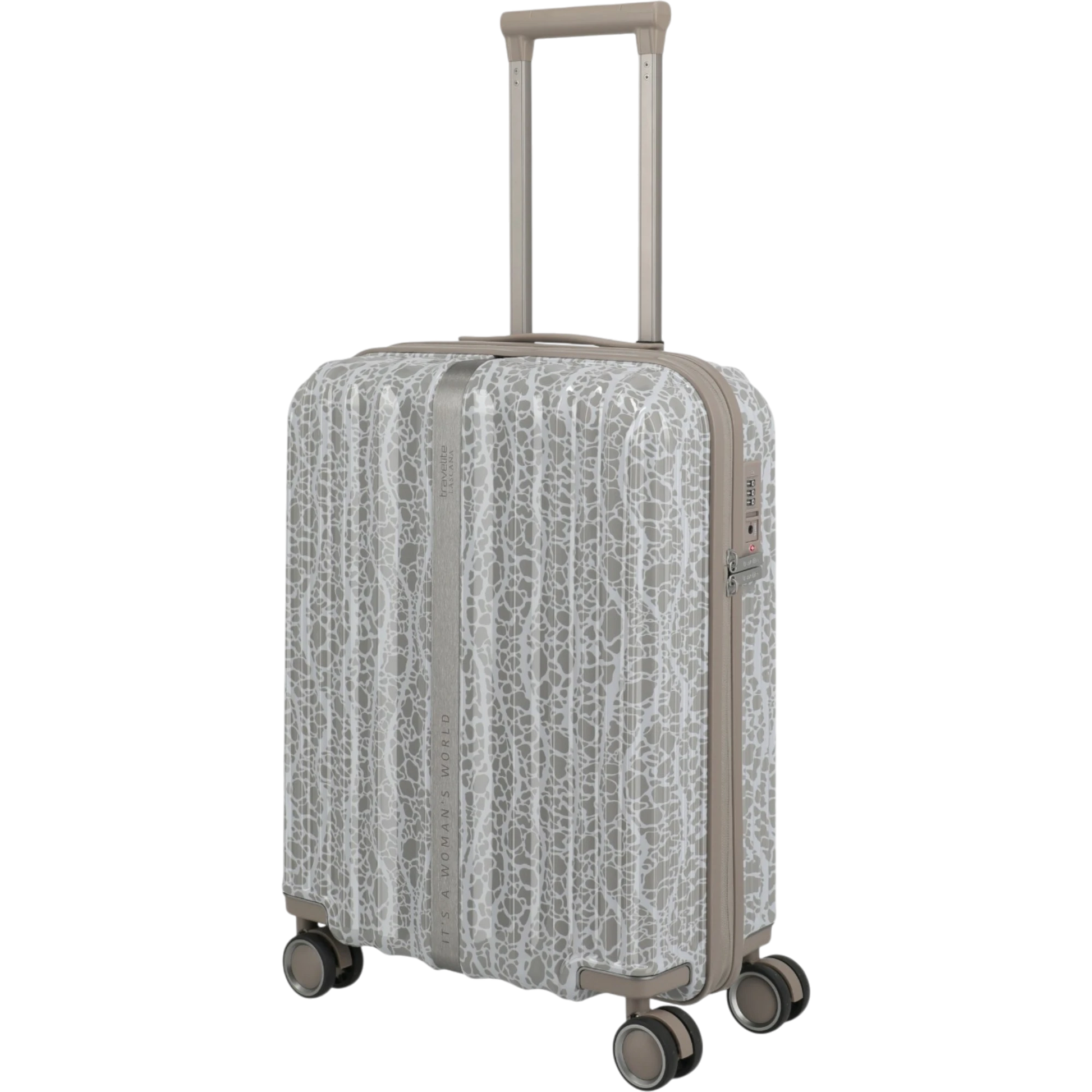 Travelite Lascana Edition 4-Rollen-Bordtrolley S 55 cm -Champagne KOFFER-PLUS.COM