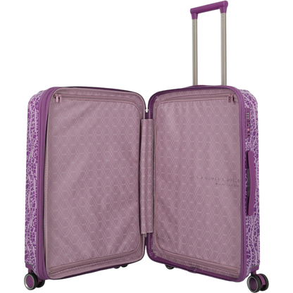 Travelite Lascana Edition 4-Rollen-Trolley M 65 cm -Plum KOFFER-PLUS.COM