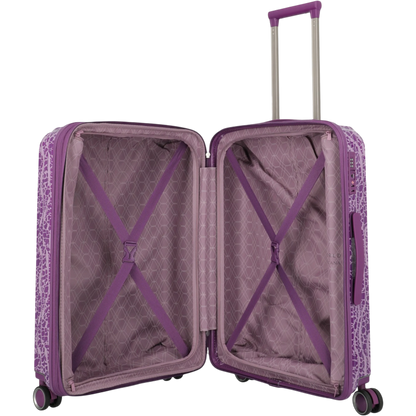 Travelite Lascana Edition 4-Rollen-Trolley M 65 cm -Plum KOFFER-PLUS.COM