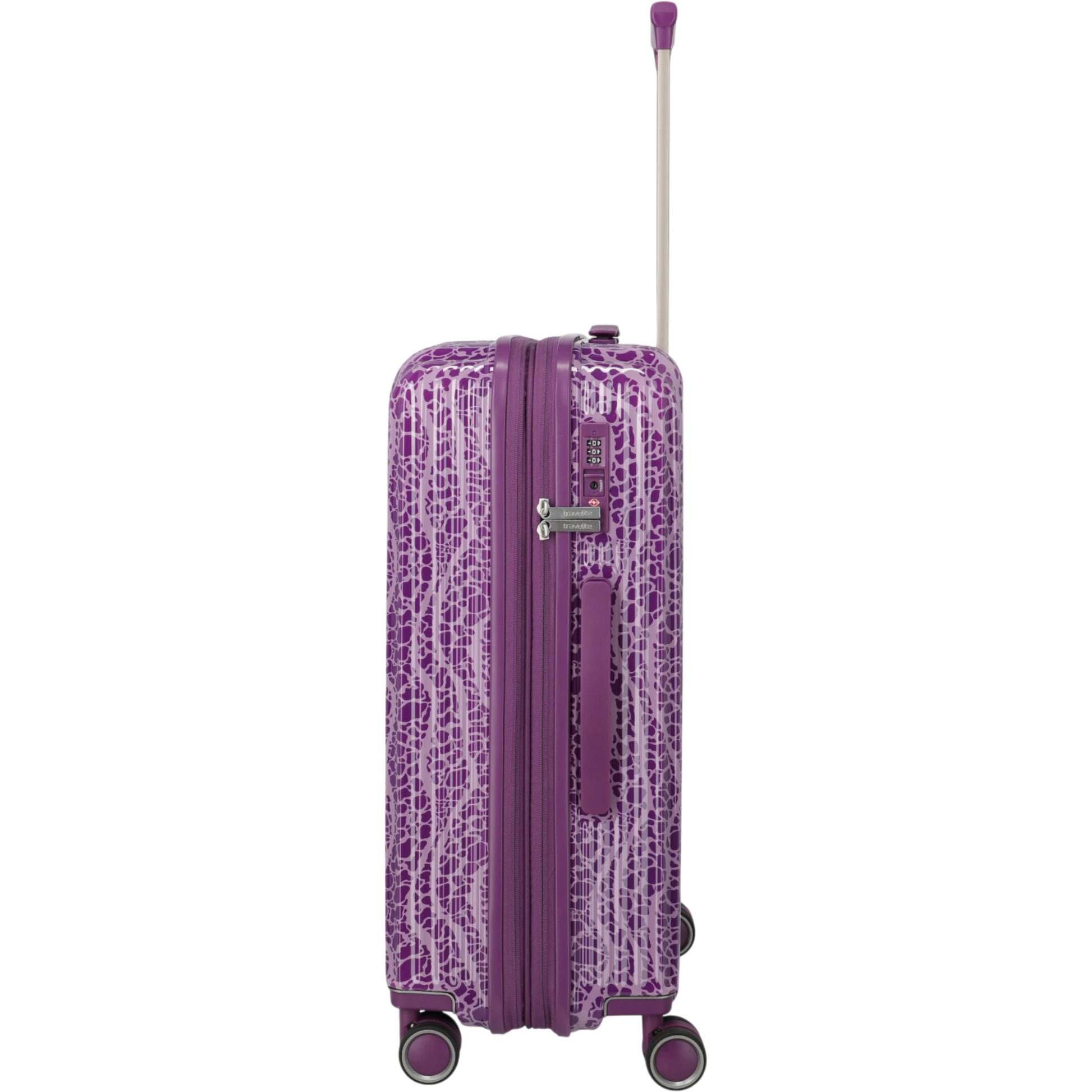 Travelite Lascana Edition 4-Rollen-Trolley M 65 cm -Plum KOFFER-PLUS.COM