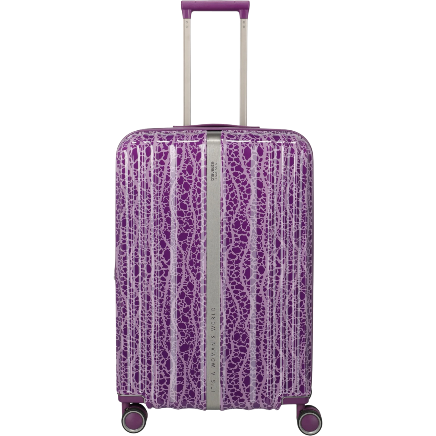 Travelite Lascana Edition 4-Rollen-Trolley M 65 cm -Plum KOFFER-PLUS.COM
