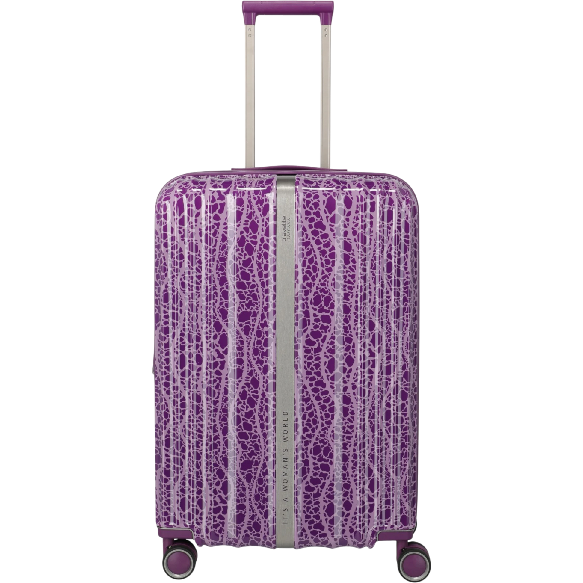 Travelite Lascana Edition 4-Rollen-Trolley M 65 cm -Plum KOFFER-PLUS.COM